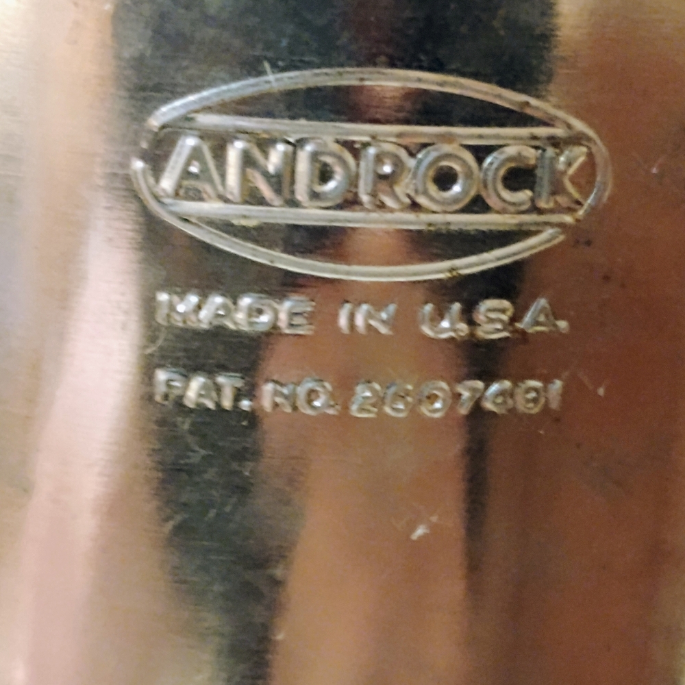 ANTIQUE 50 - 60"s ANDROCK 3 SCREEN ONE HANDED FLOUR SIFTER IN WORKING ORDER! - Picture 10 of 10